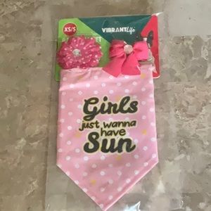 XS/S Bandana & Bows For Dog